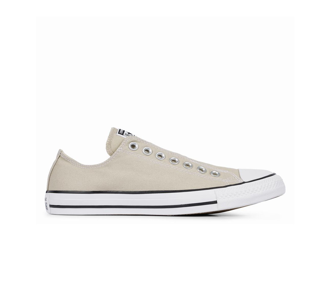Tenis Converse Chuck Taylor All Star Slip Cano Baixo Mulher Bege/Branco 021437ONC